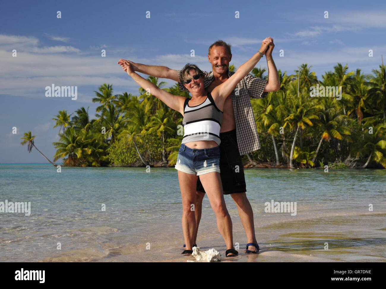 Urlaub am Meer Stockfoto