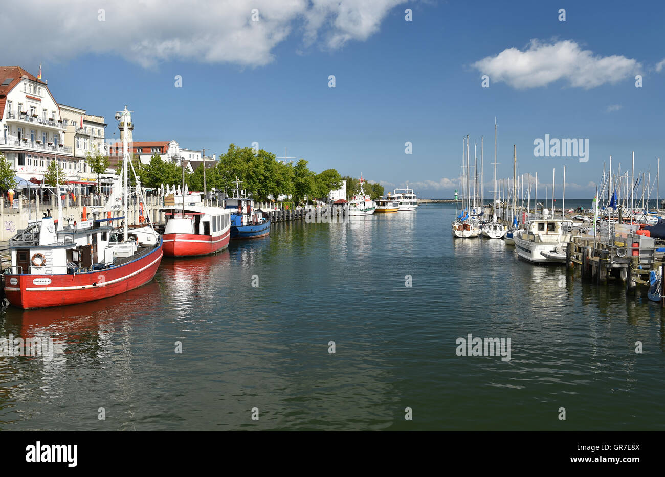 Rostock-Warnemünde Stockfoto