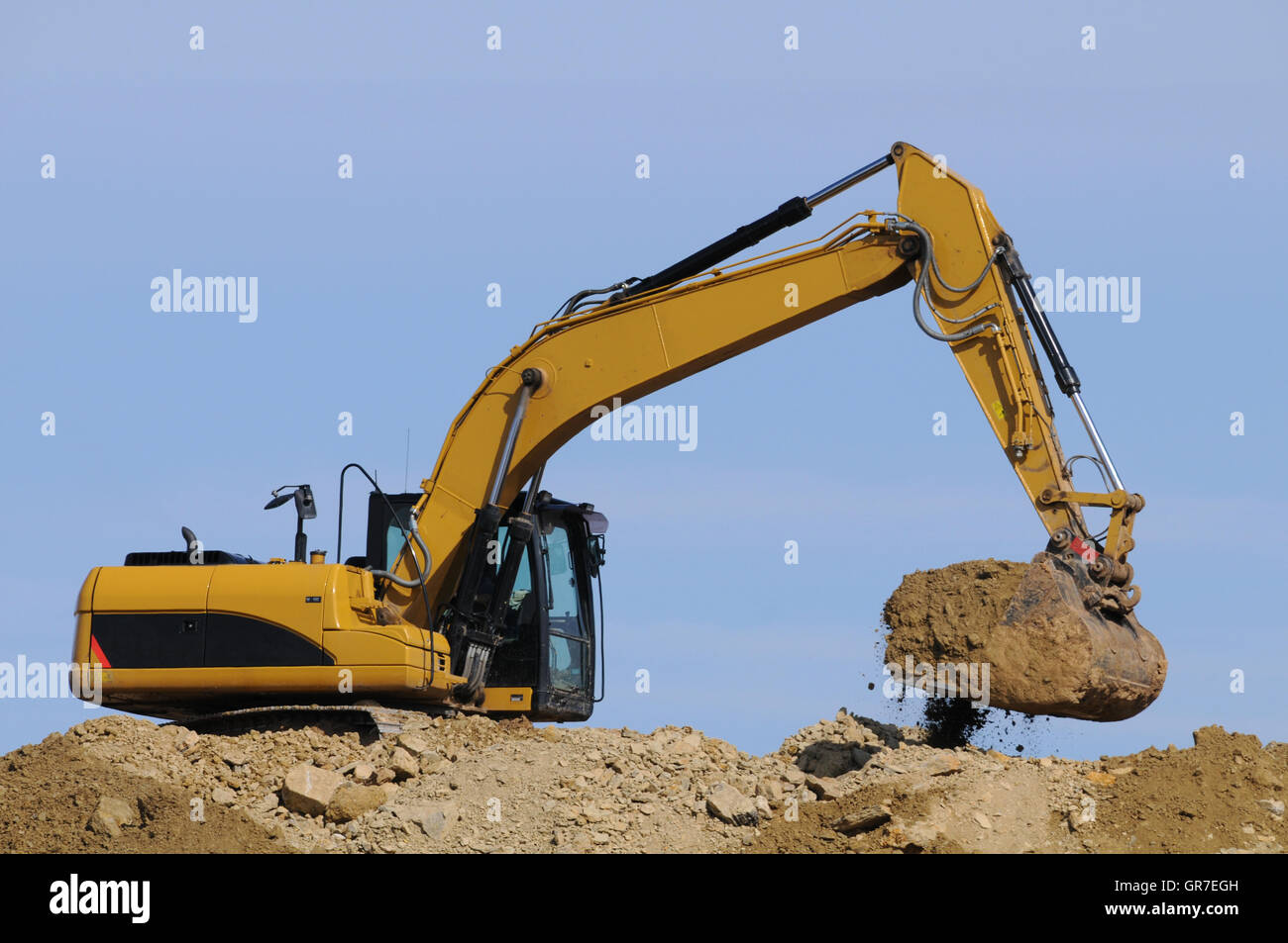Bagger erdbewegungsmaschinen -Fotos und -Bildmaterial in hoher ...