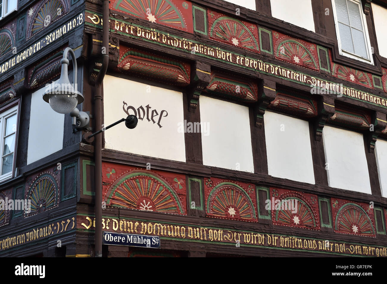 Tudor-Stil-Haus Stockfoto