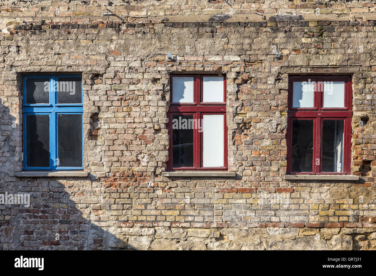 Neue Fenster Stockfoto