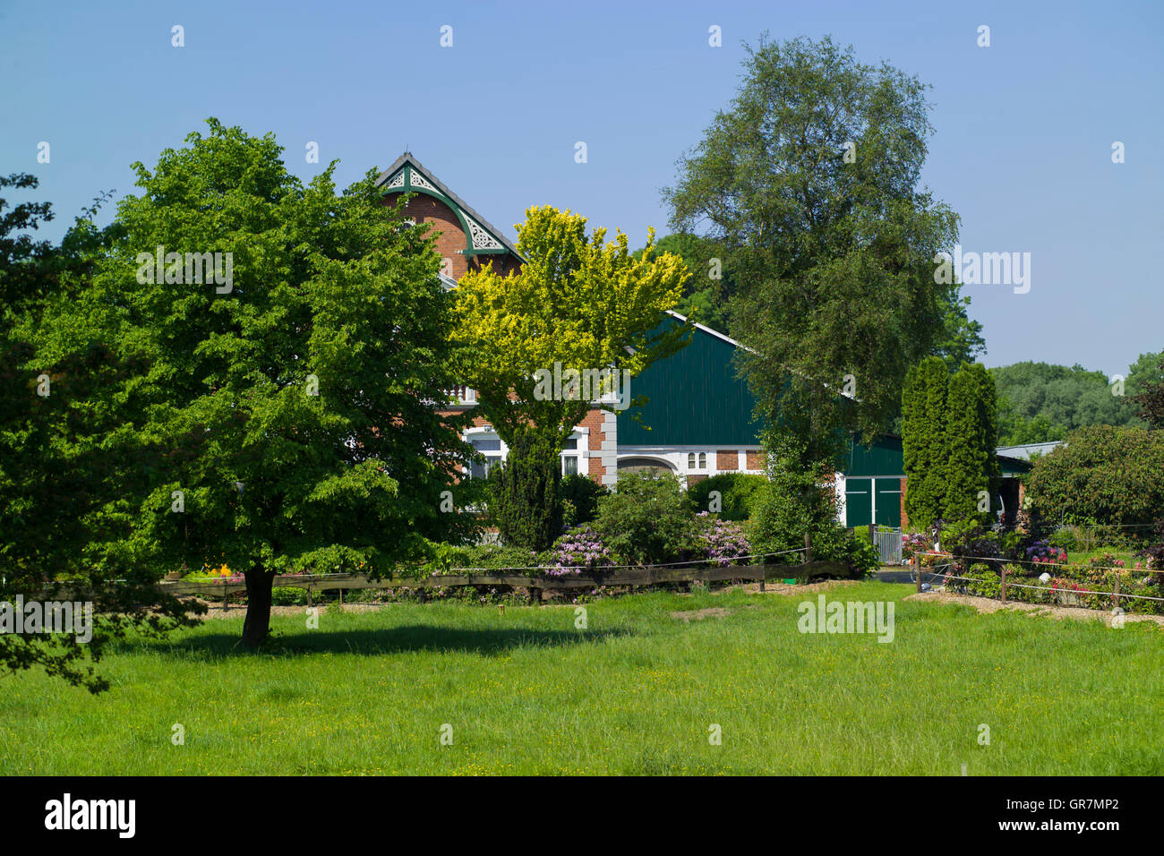 Jade-Weser-Niedersachsen Stockfoto