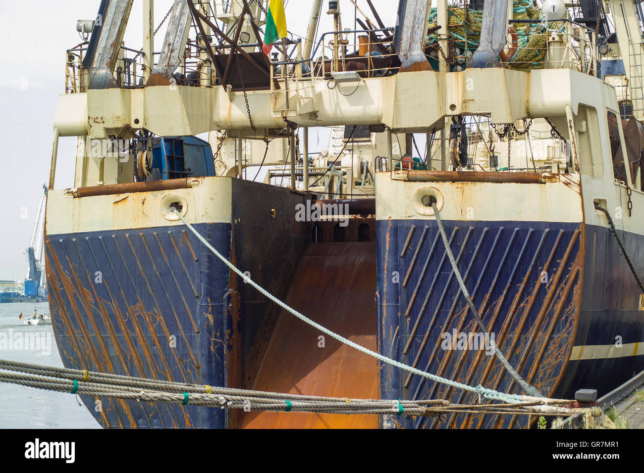 Niva Trawler Stockfoto