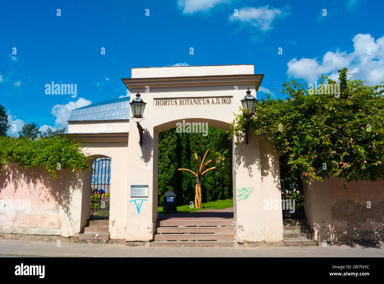 Botaanikaaed, Botanischer Garten, Tartu, Estland, Baltikum, Europa Stockfoto