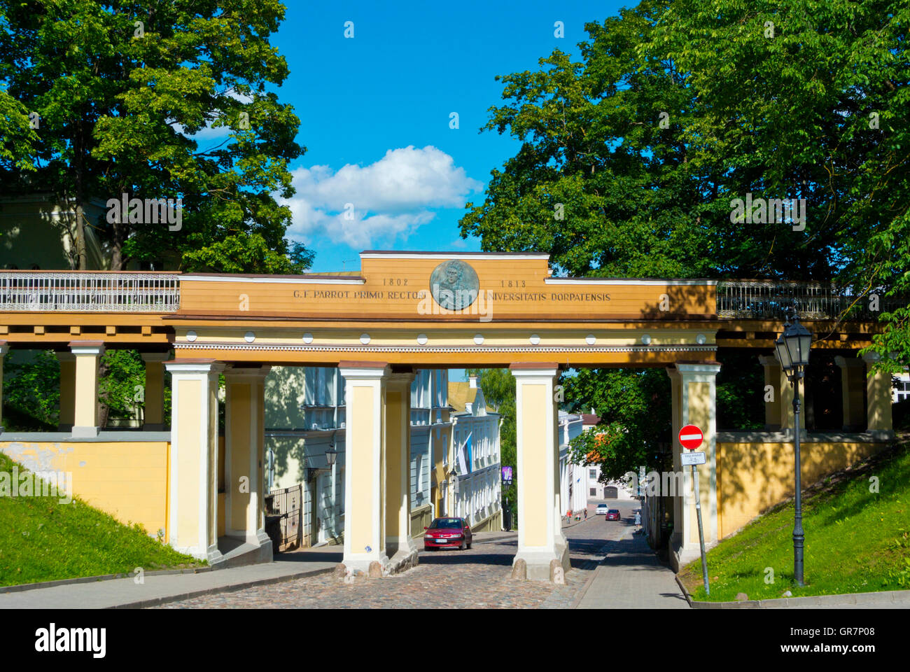 Inglisild, Angel-Brücke, Toomemägi (Domberg), hill Park, Tartu, Estland, Baltikum, Europa Stockfoto