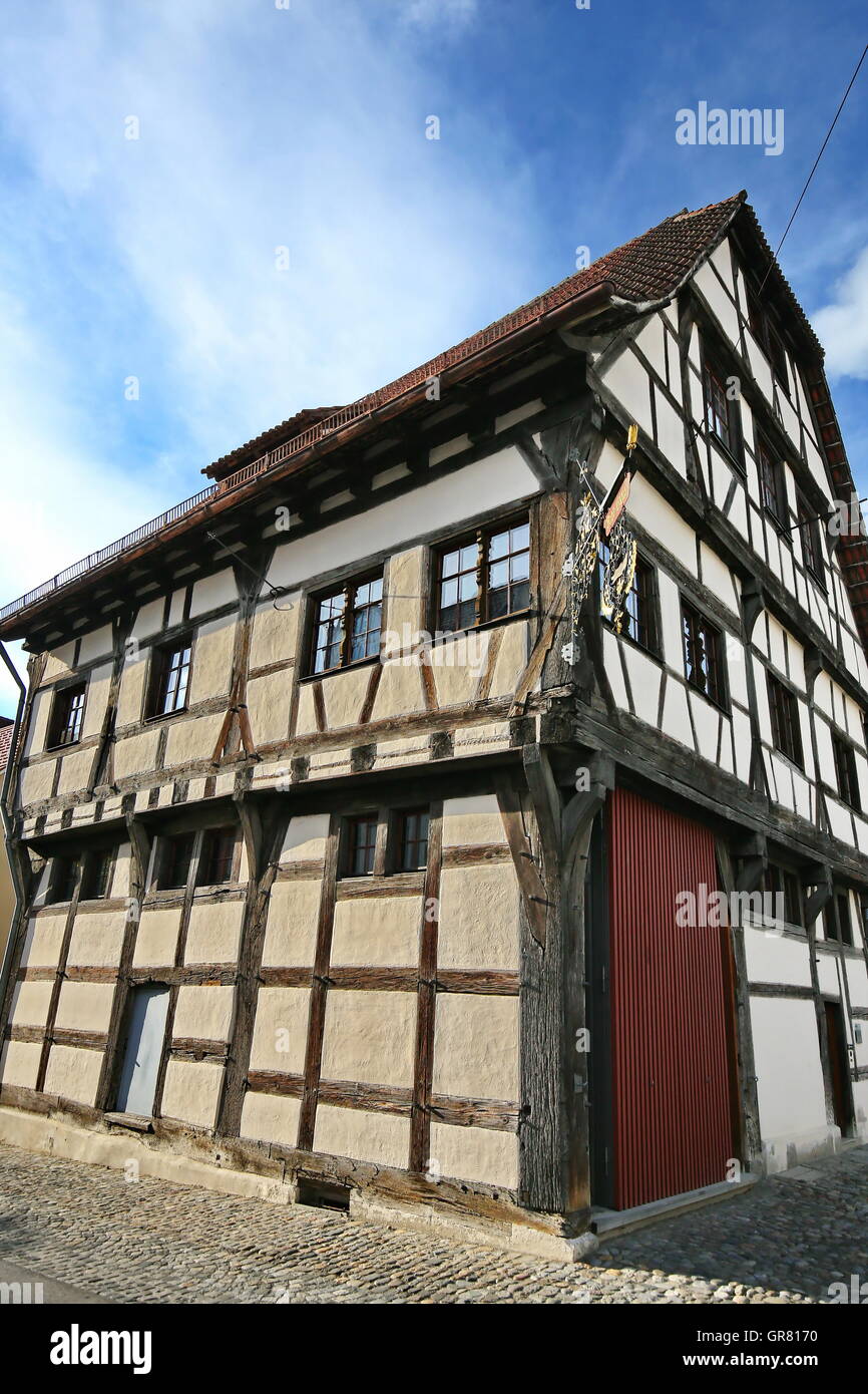 Tudor-Stil-Haus Stockfoto