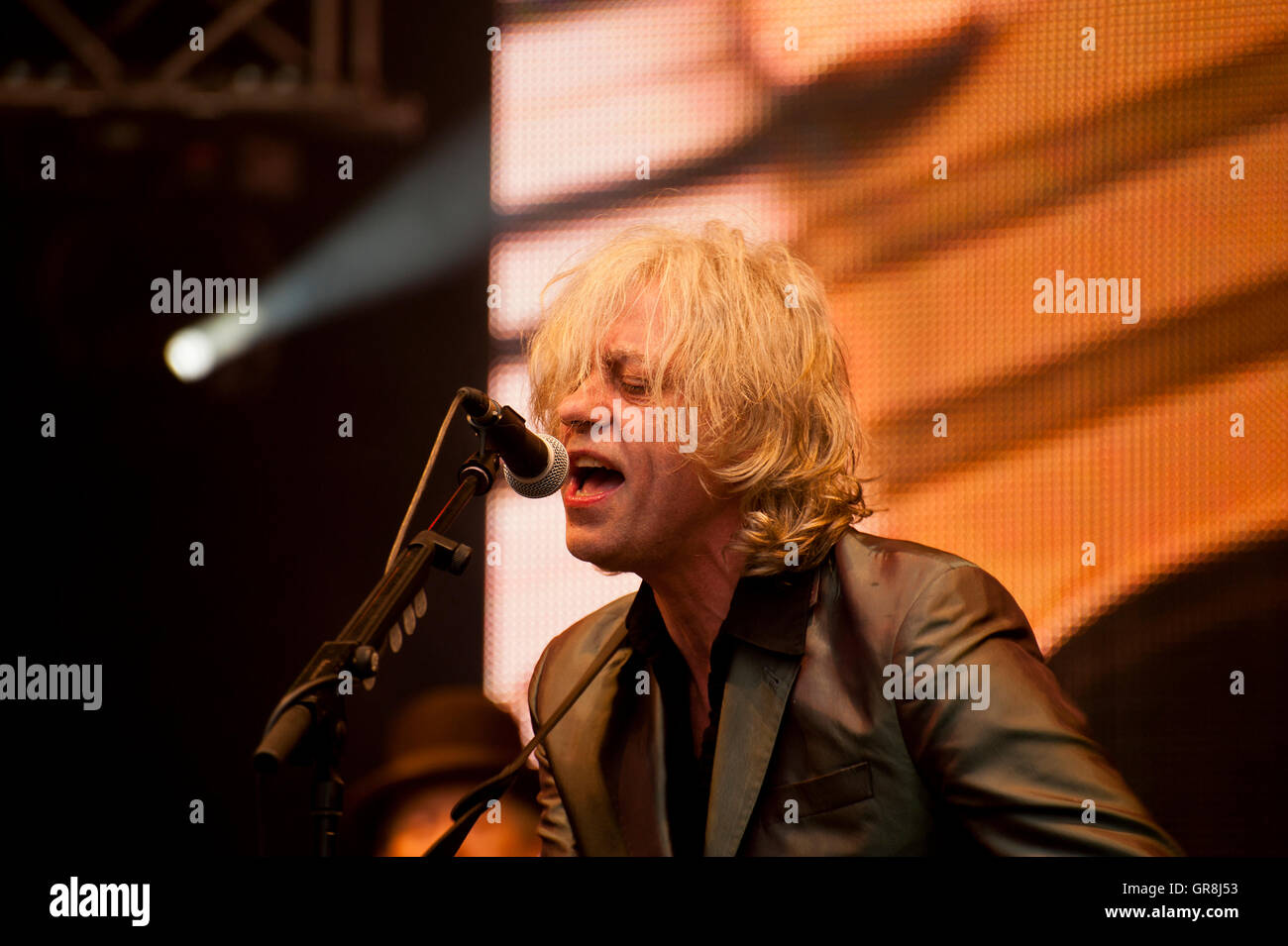 Bob Geldof am Kieler Woche 2012, Juni 16 Stockfoto