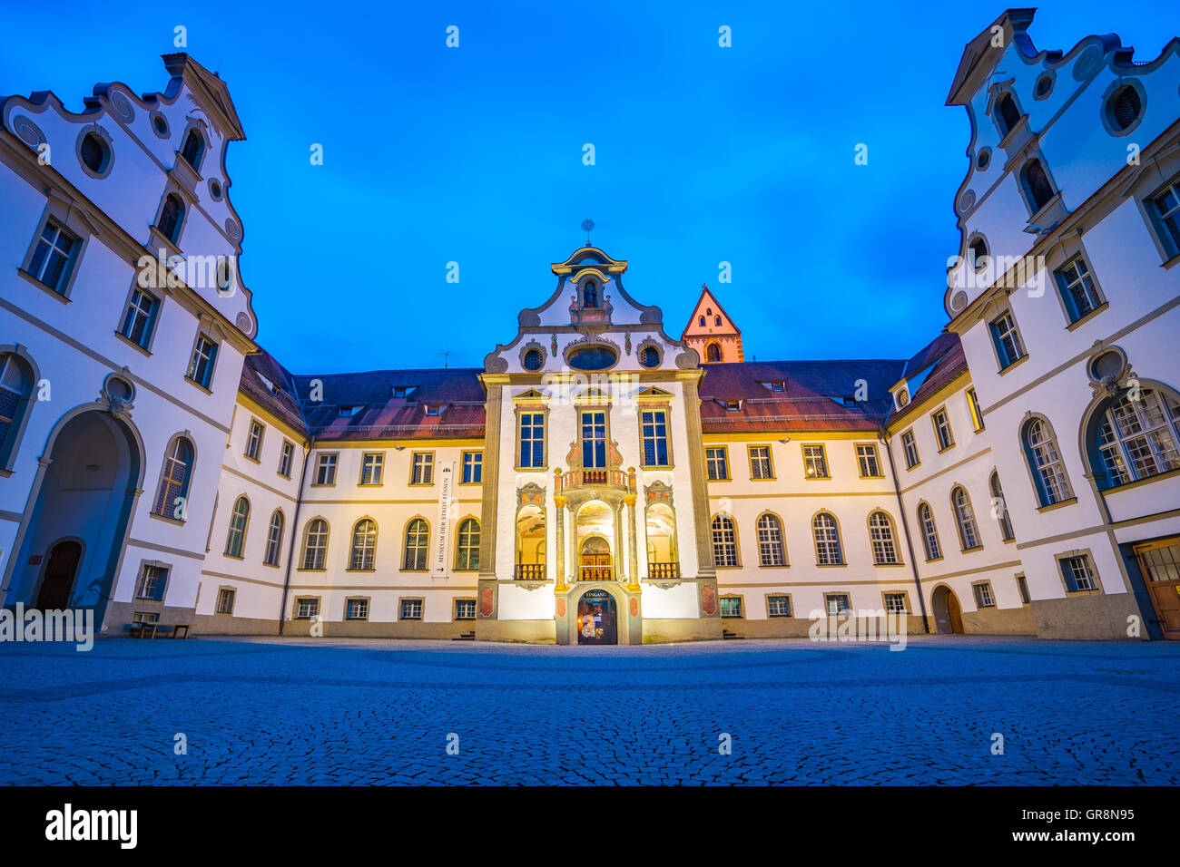 Füssen Stadt in Bayern, Deutschland. Stockfoto