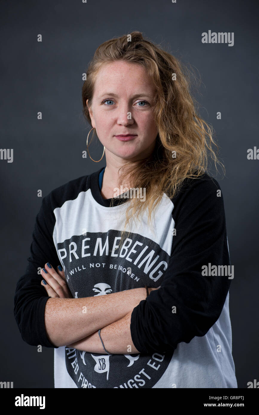 Britischer Dichter, Autor und gesprochenes Wort Künstler Hollie McNish. Stockfoto