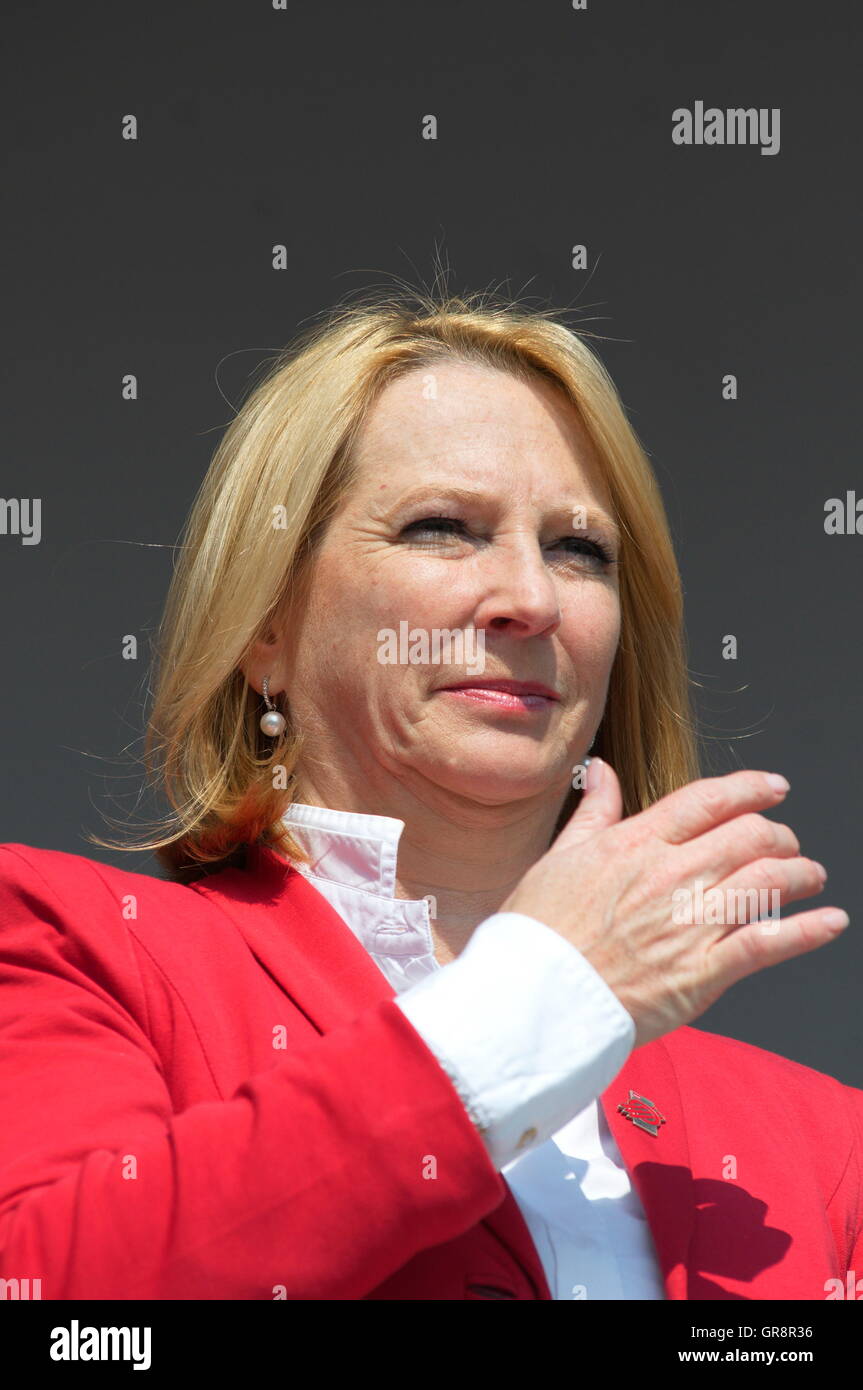 Doris Bures-nationaler Rat der Republik Österreich Stockfoto