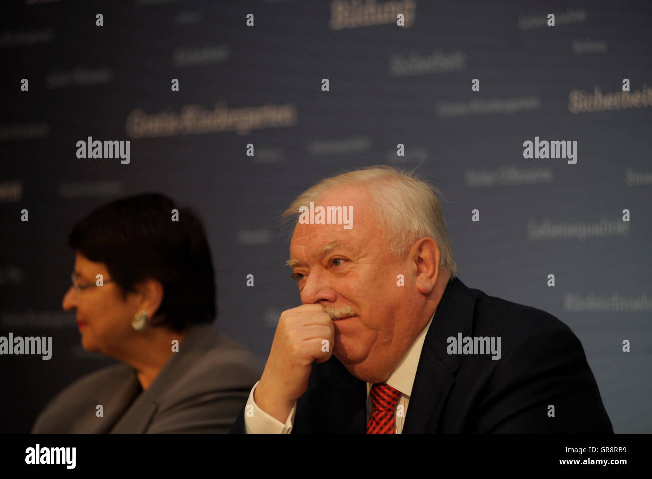 Dr. Michael Häupl, Bürgermeister von Wien und Gouverneur Stockfoto