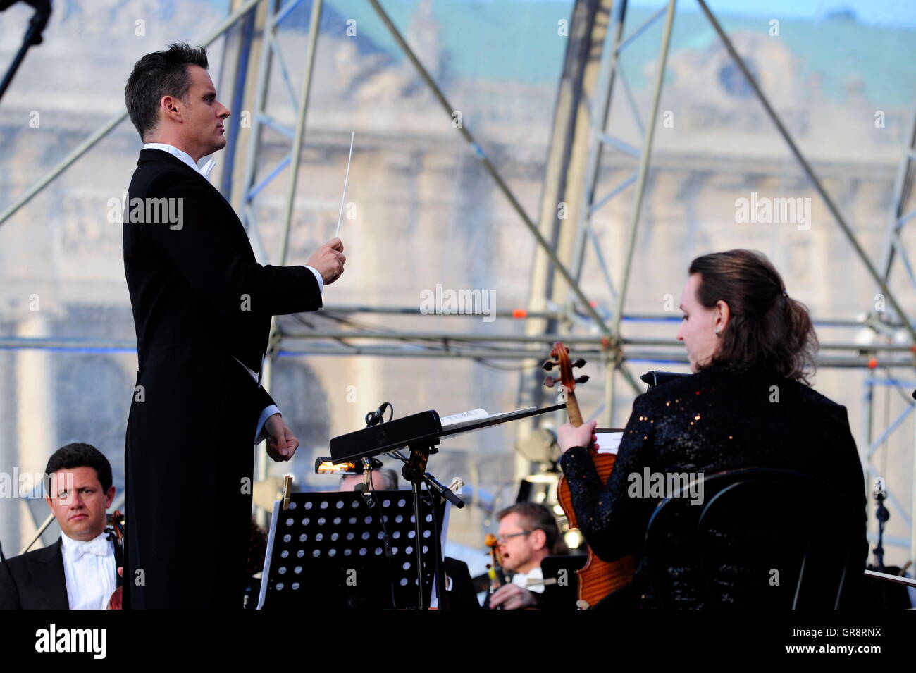 Chefdirigent der Wiener Symphoniker, Philippe Jordan Stockfoto