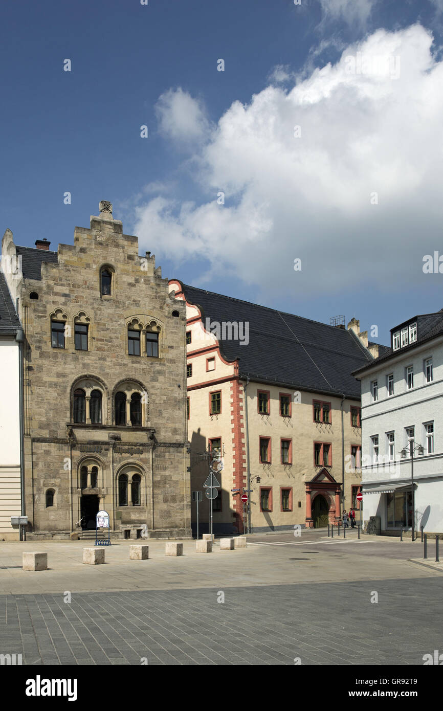 Markt-Apotheke In Saalfeld, Thüringen, Deutschland, Europa Stockfoto