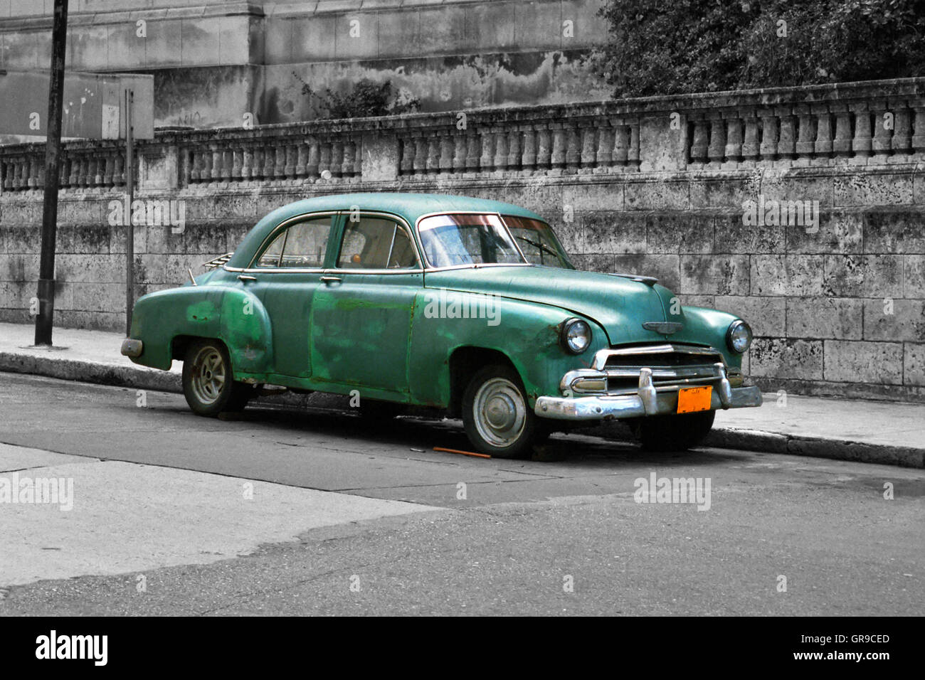 Kuba-Auto Stockfoto