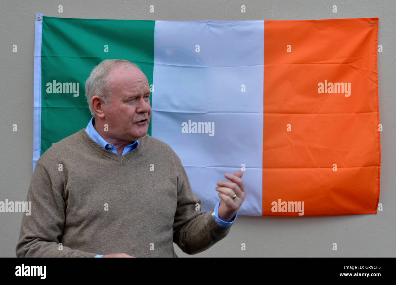 Nordirland stellvertretende erste Minister, Martin McGuinness. © George Sweeney/Alamy Stockfoto