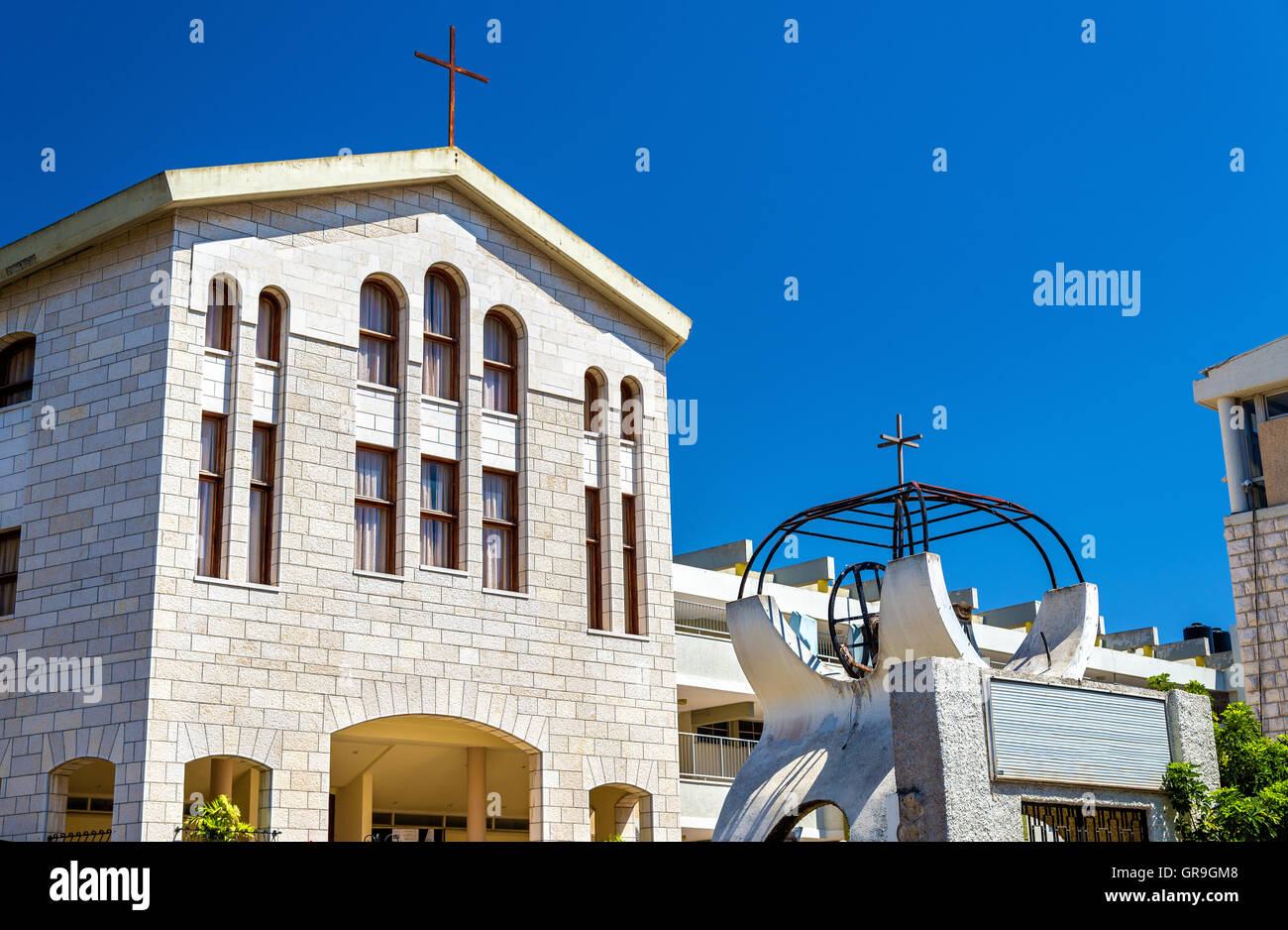Baptistenkirche in Nazareth - Israel Stockfoto