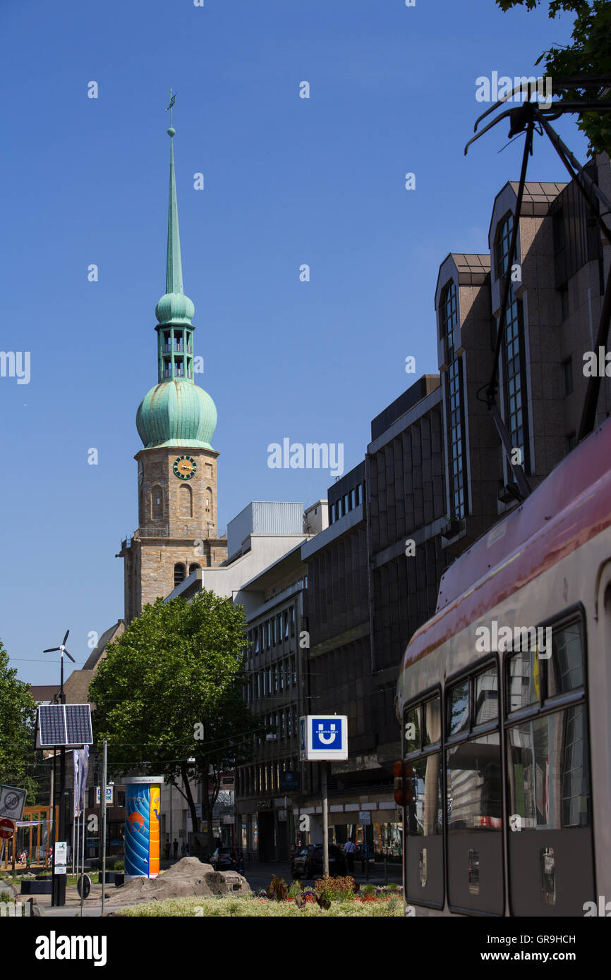 Kampstraße Dortmund Stockfoto