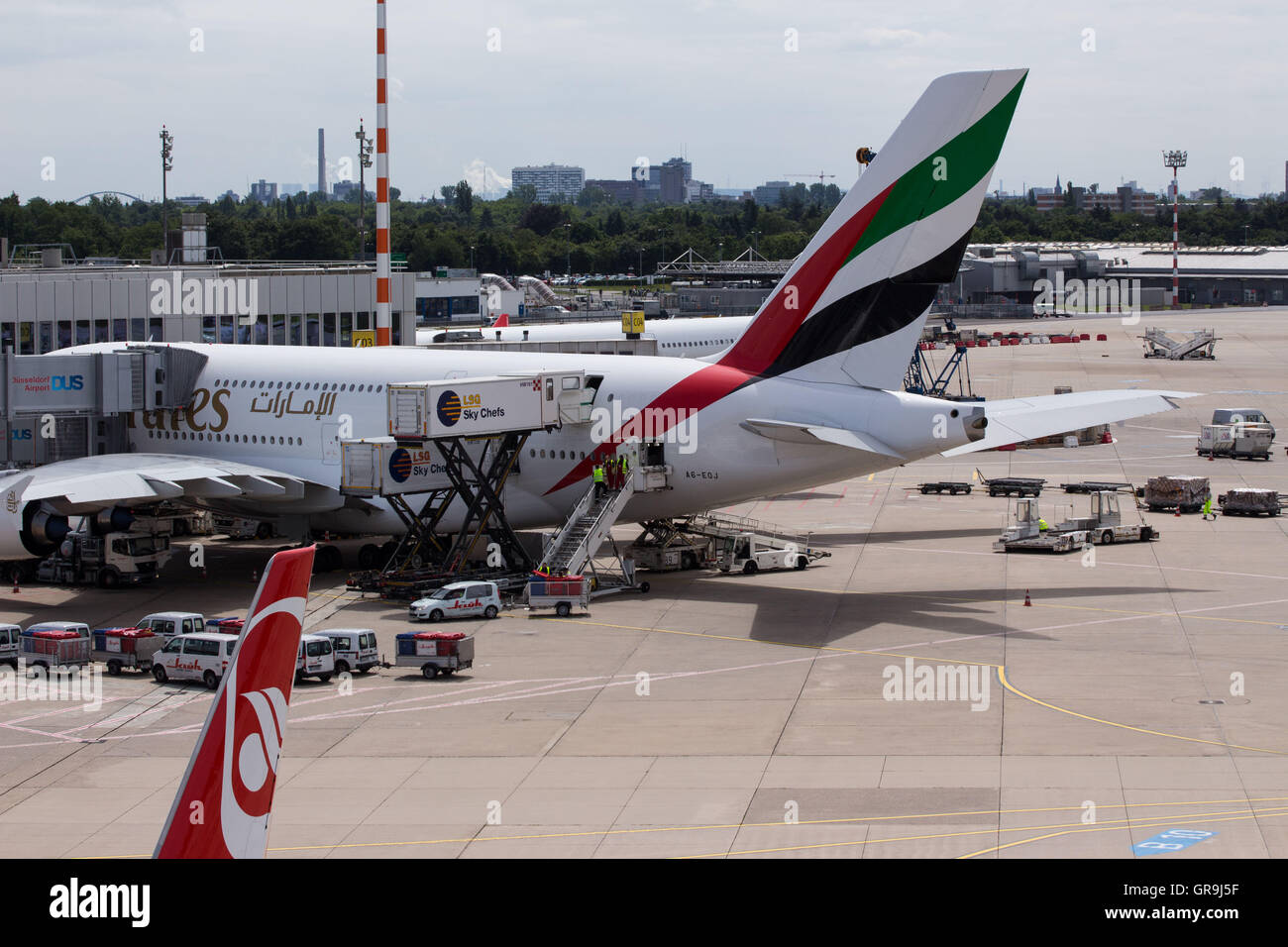 Eine 380-800 Emirates Stockfoto