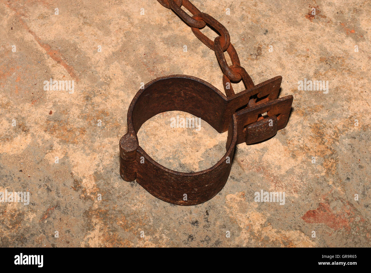 Mittelalterliche Folter Stockfoto