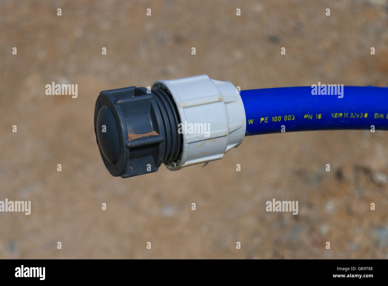 Neues Baugebiet Stockfoto