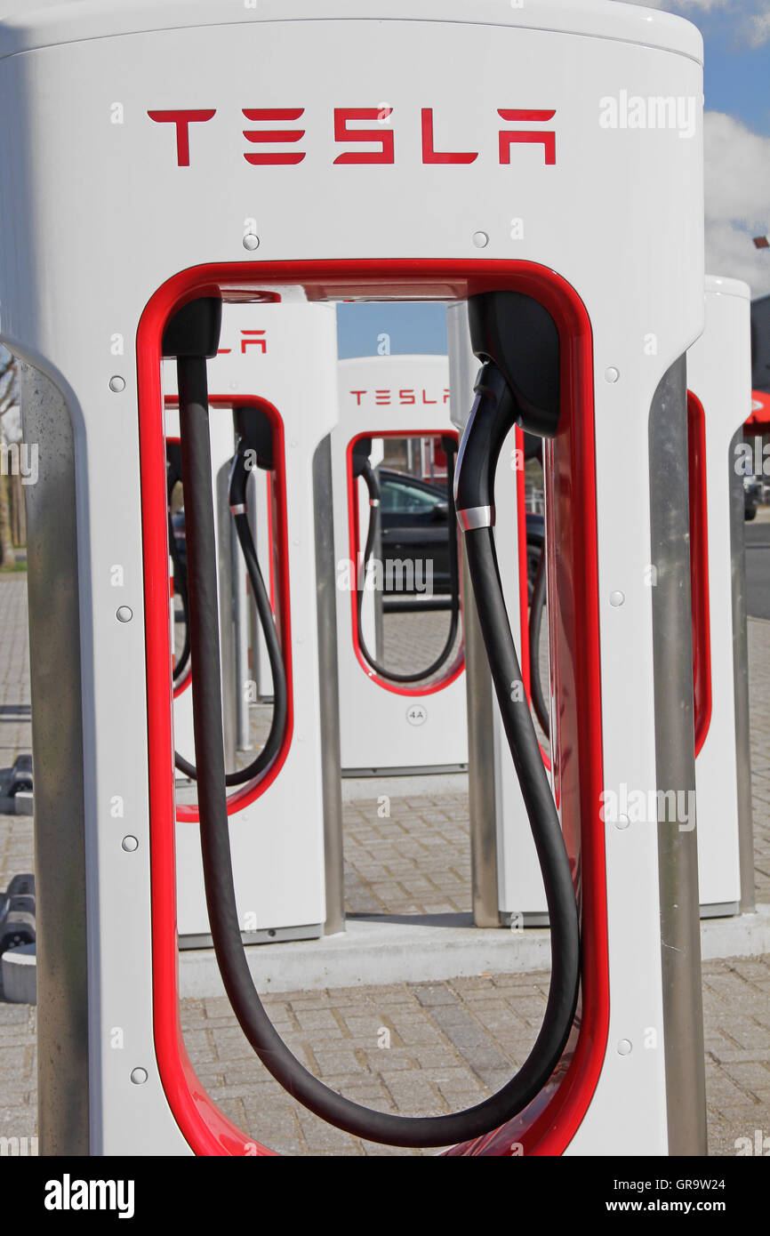 Ladestation für Elektrofahrzeuge Stockfotografie Alamy
