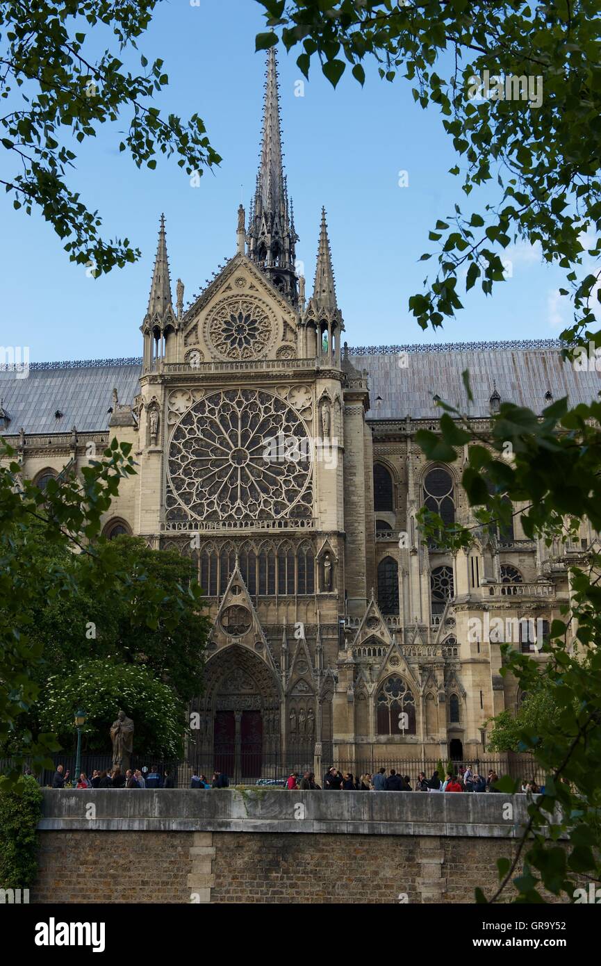 Notre-Dame, Paris Stockfoto