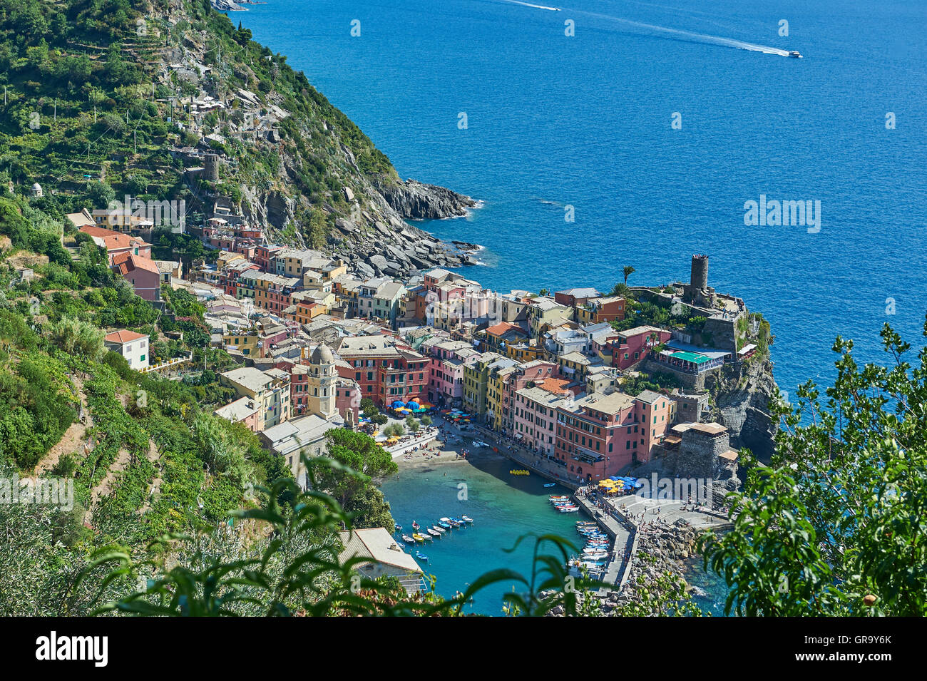 Cinque Terre, Italien Stockfoto