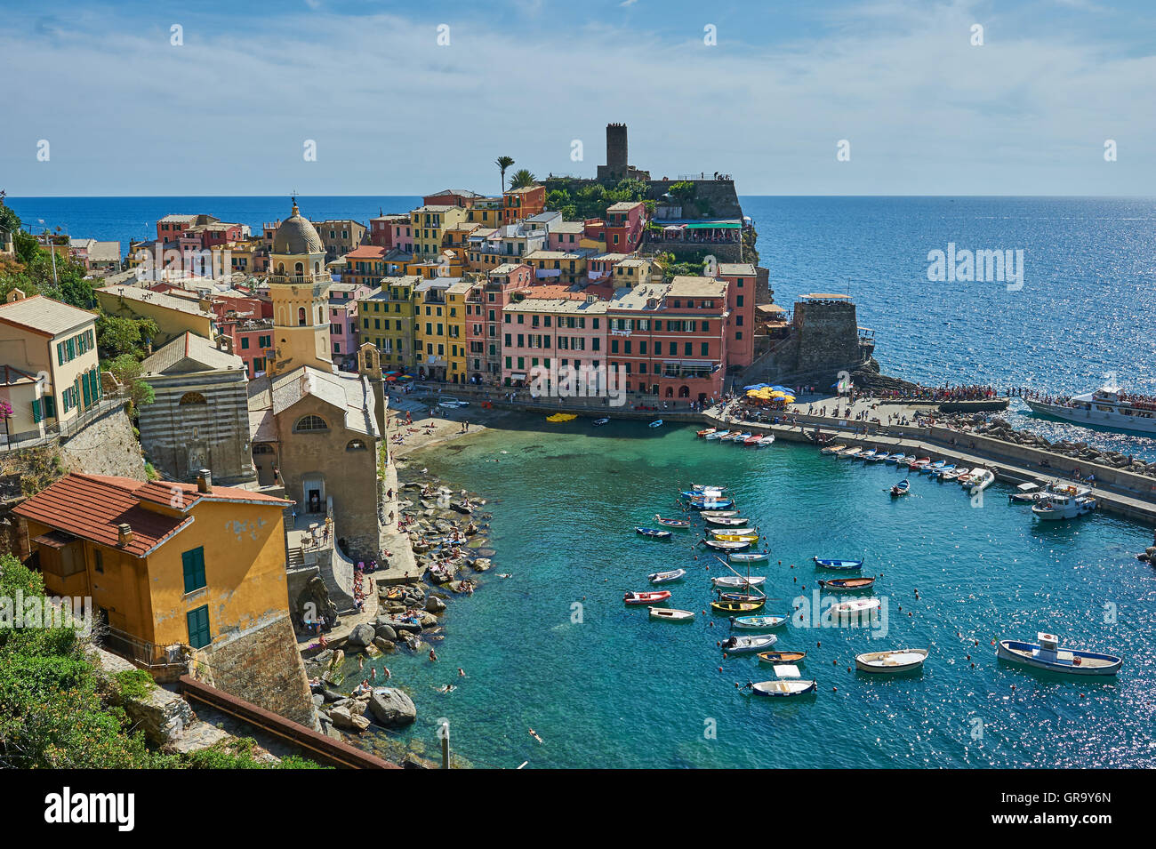 Cinque Terre, Italien Stockfoto