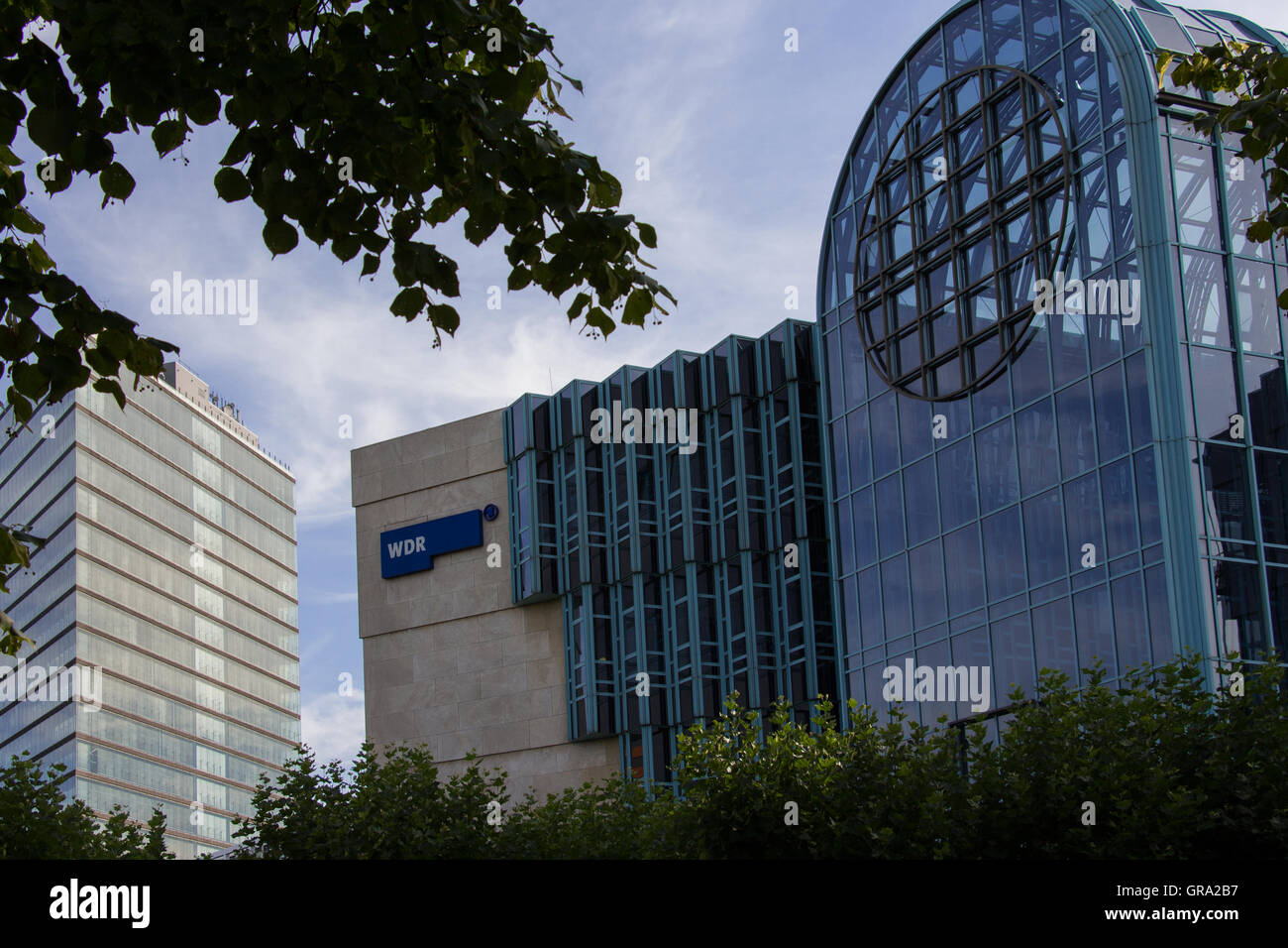 WDR Düsseldorf Stockfoto