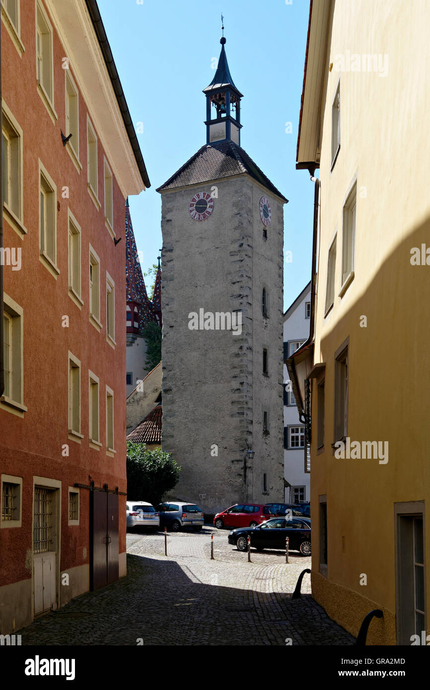 St. Peter Basilika, Lindau, Schwaben, Bayern, Deutschland, Europa Stockfoto