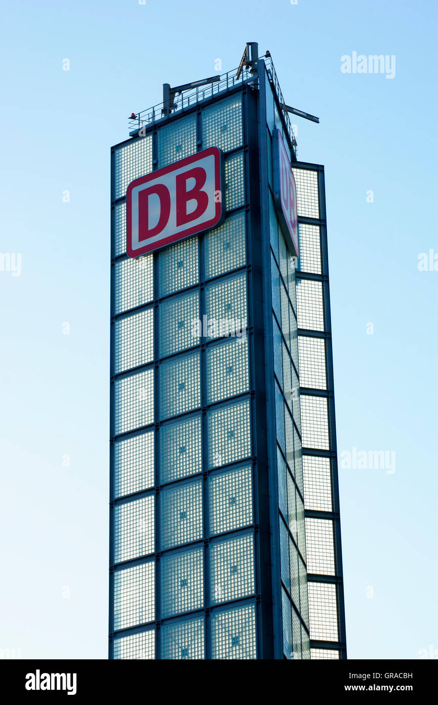 Deutsche Bahn Turm Stockfoto