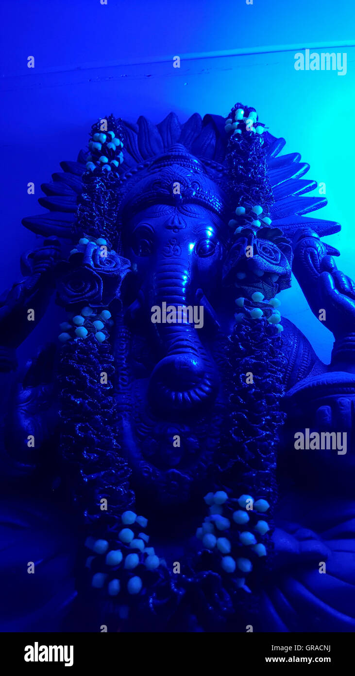 Ganapati Bappa moria Stockfoto