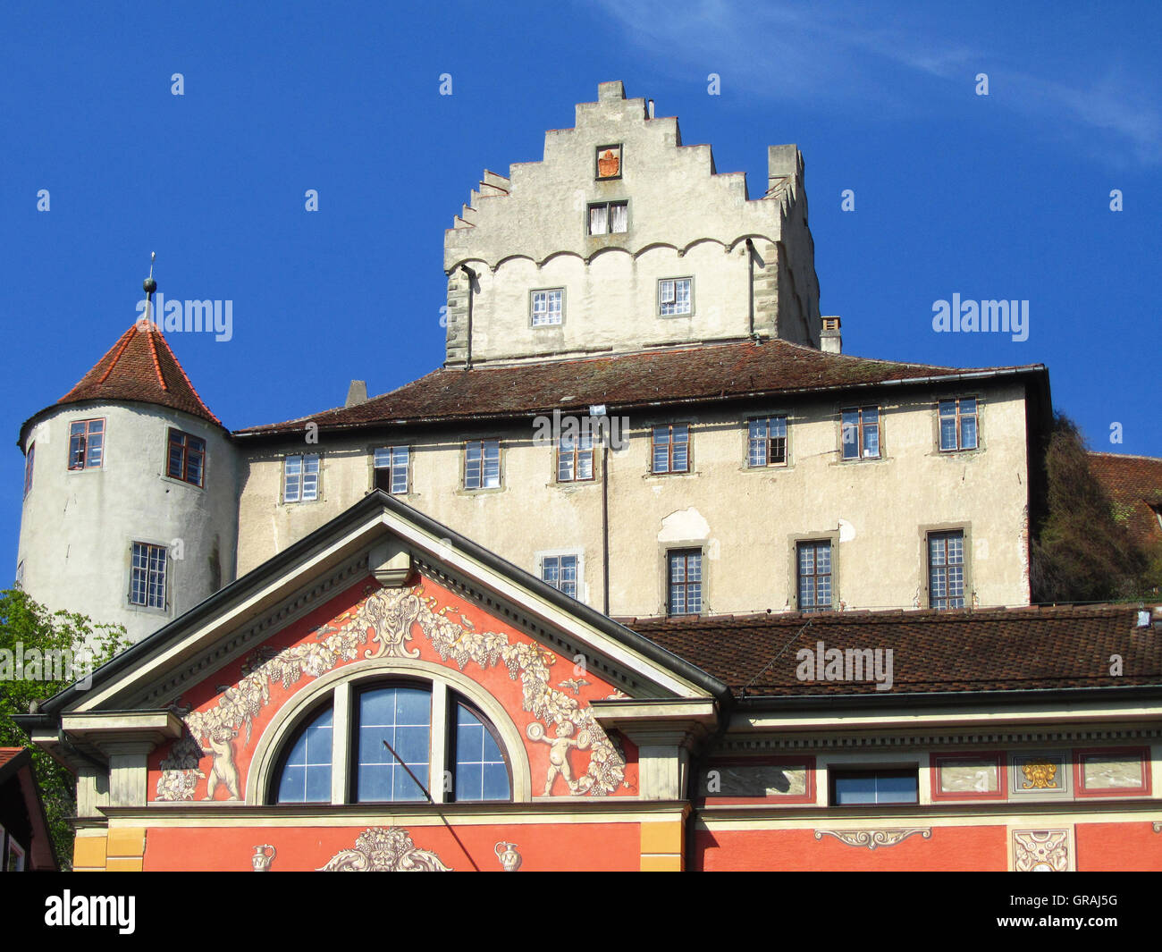 Meersburg Stockfoto