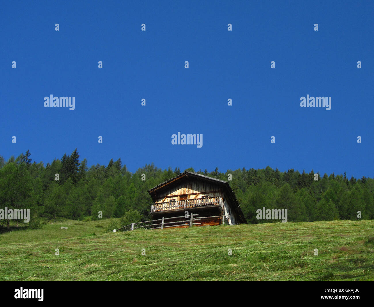 Alpen Stockfoto