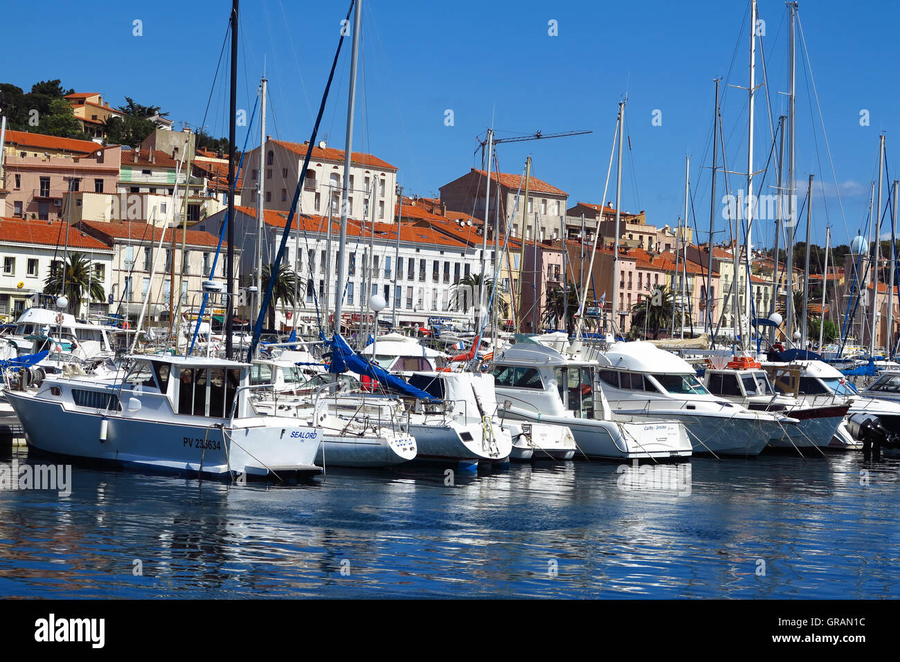 Port-Vendres Stockfoto