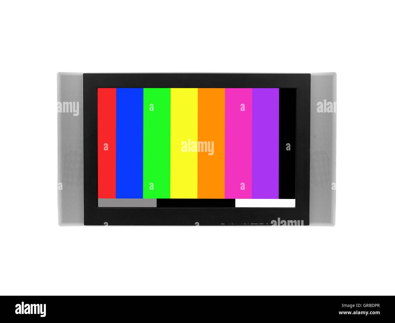 Flachbild-TV Stockfoto