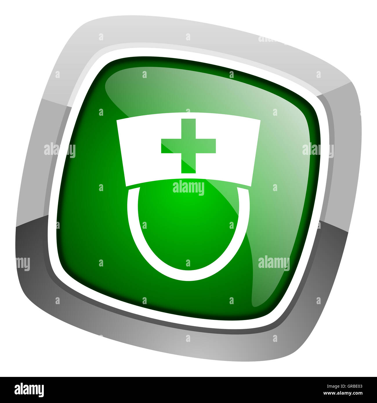Krankenschwester-Symbol Stockfoto