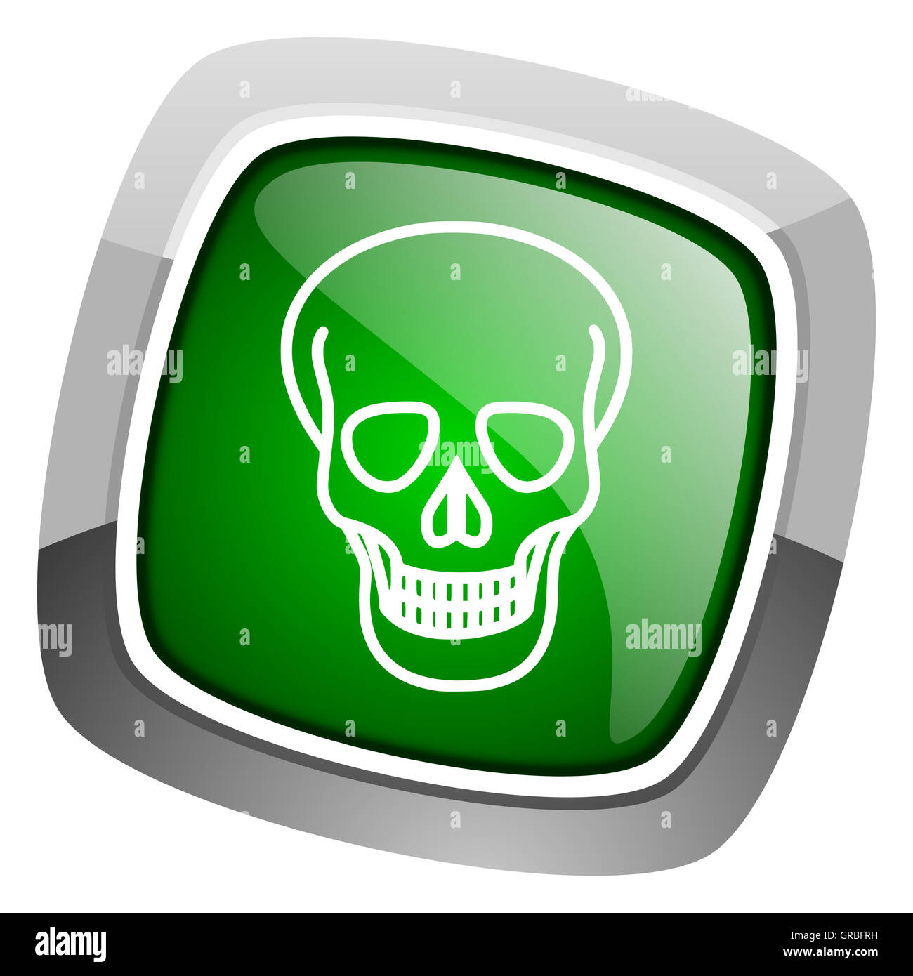 Totenkopf-Symbol Stockfoto