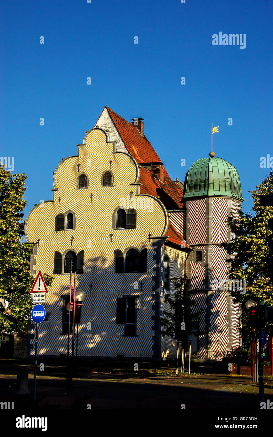 Ledenhof Osnabrück Stockfoto
