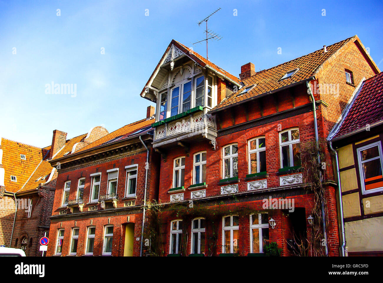 Altes Haus Lüneburg Stockfoto