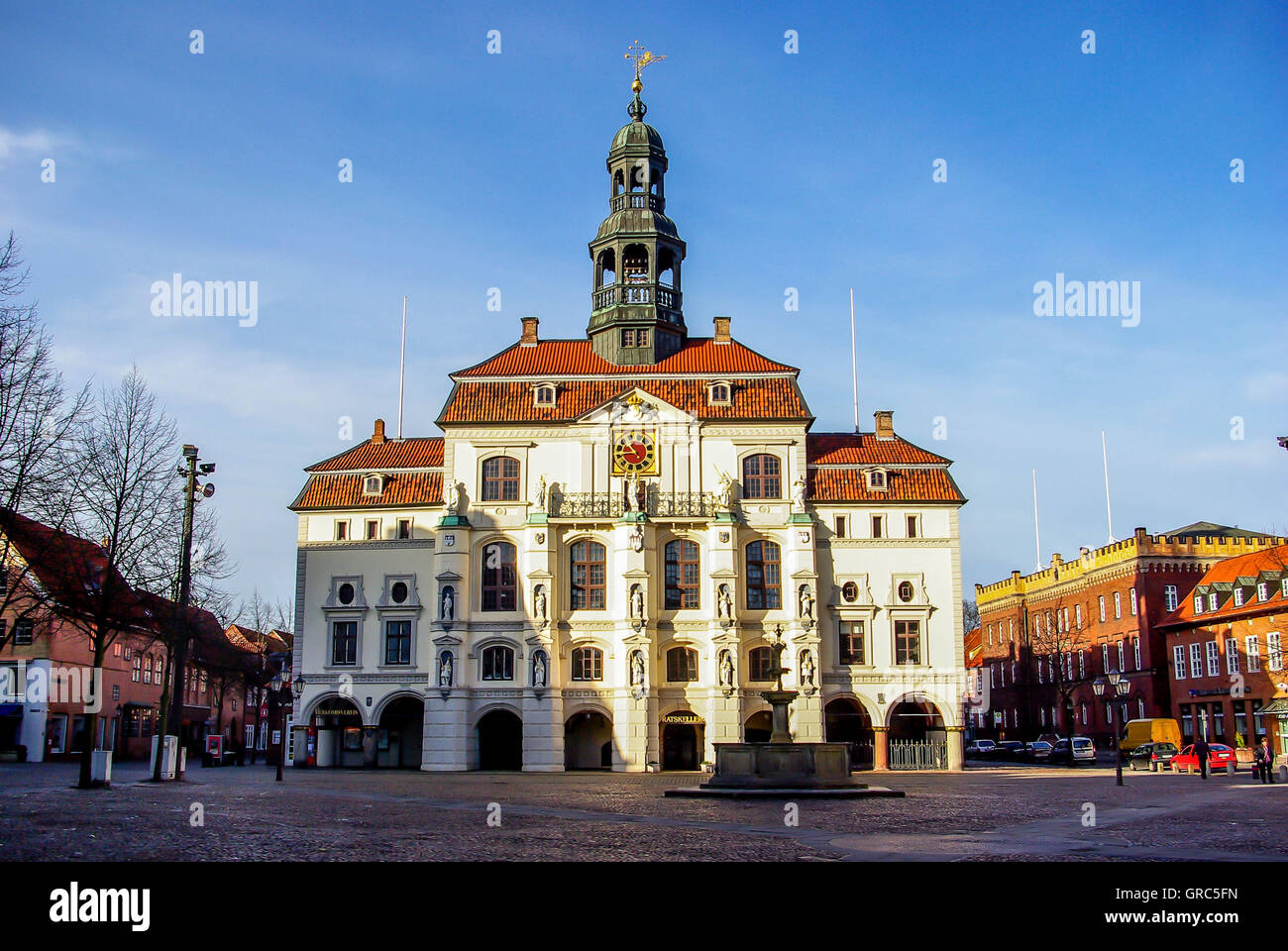 Rathaus Lüneburg Stockfoto