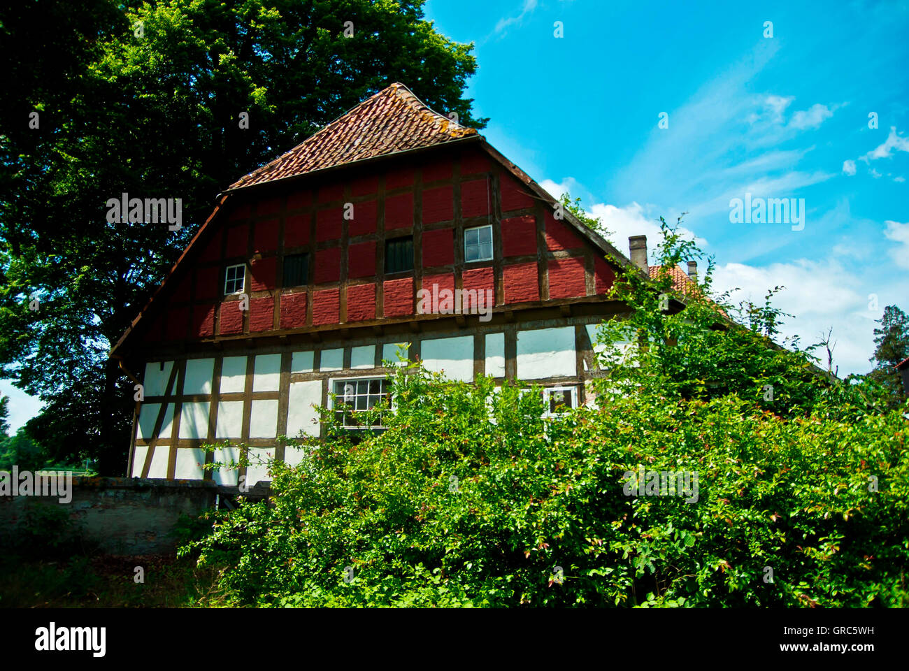 Gebäude, Haus, Fachwerk Haus, Bauernhaus Stockfoto