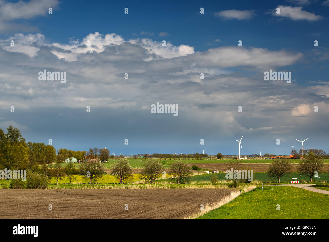 Das große Land Stockfoto