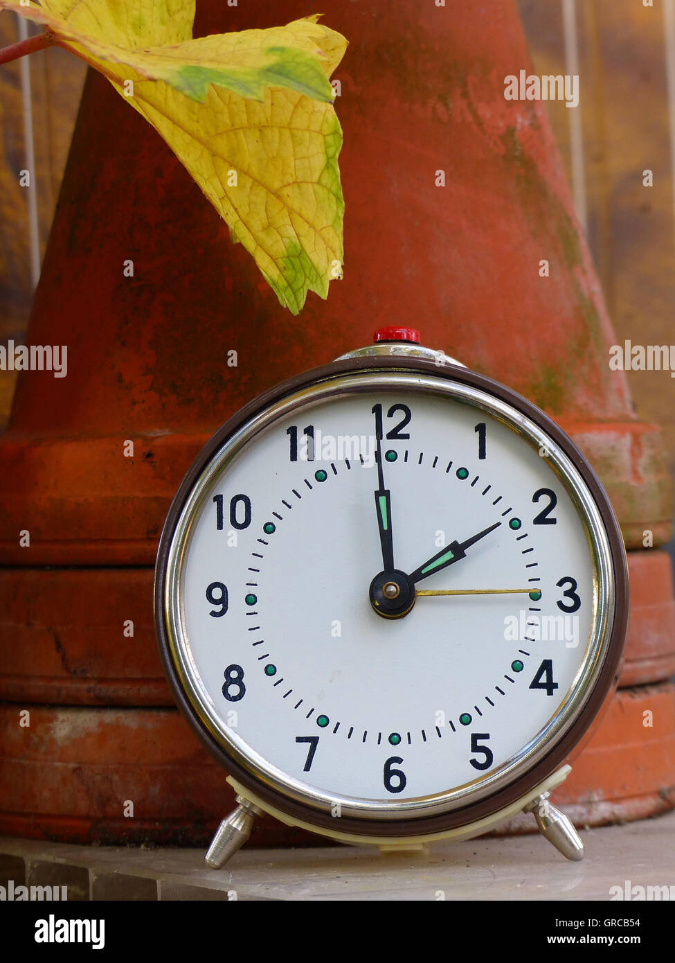 Zeitumstellung, Sommerzeit Stockfoto