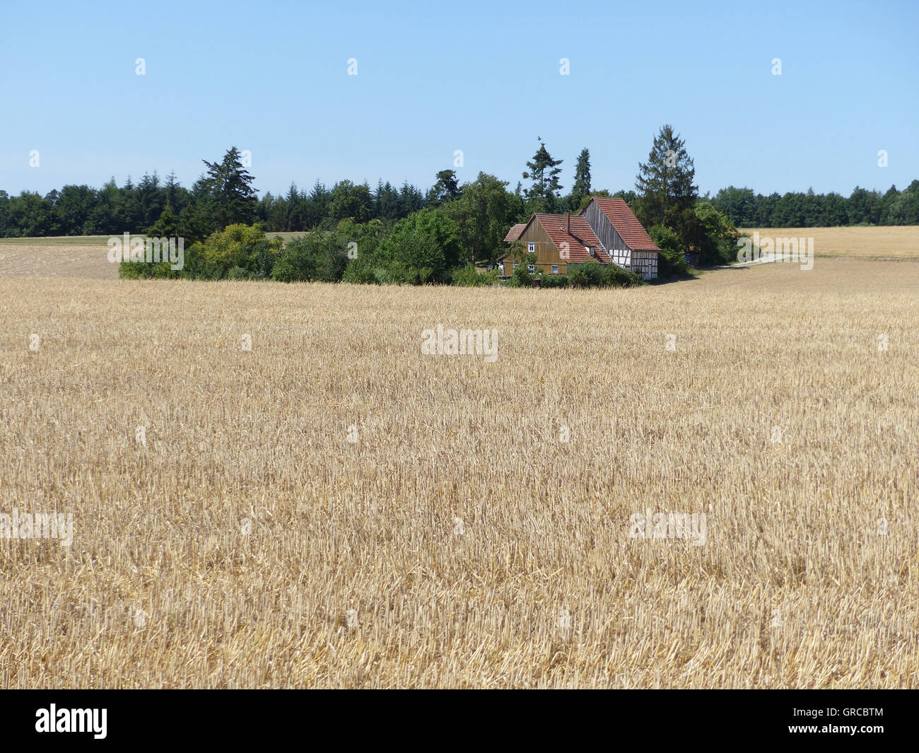 Malerisches Anwesen In oberen Franken, Bayern, Deutschland, Europa Stockfoto