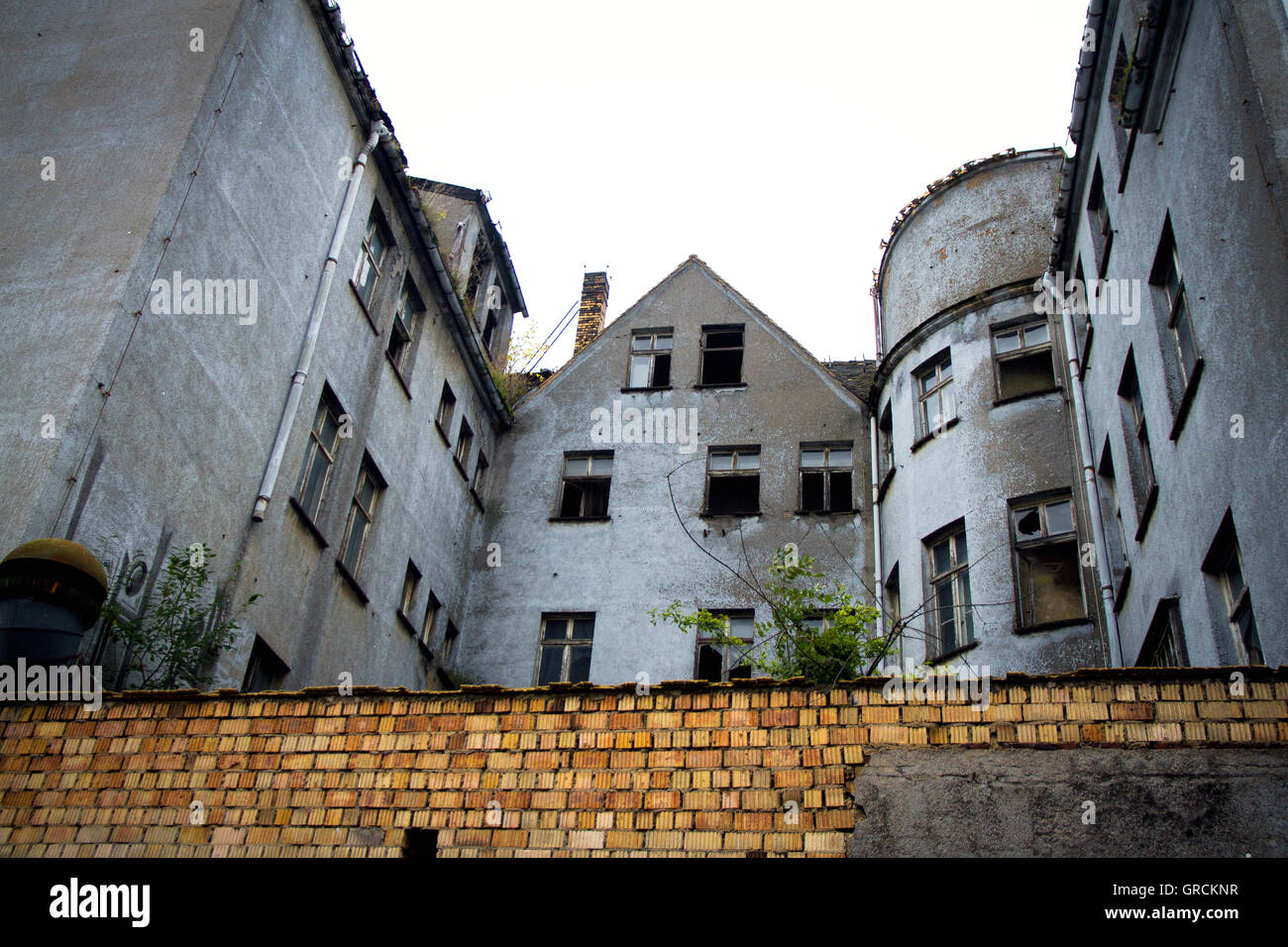 Urbanität, Altbau, Vakanz Stockfoto