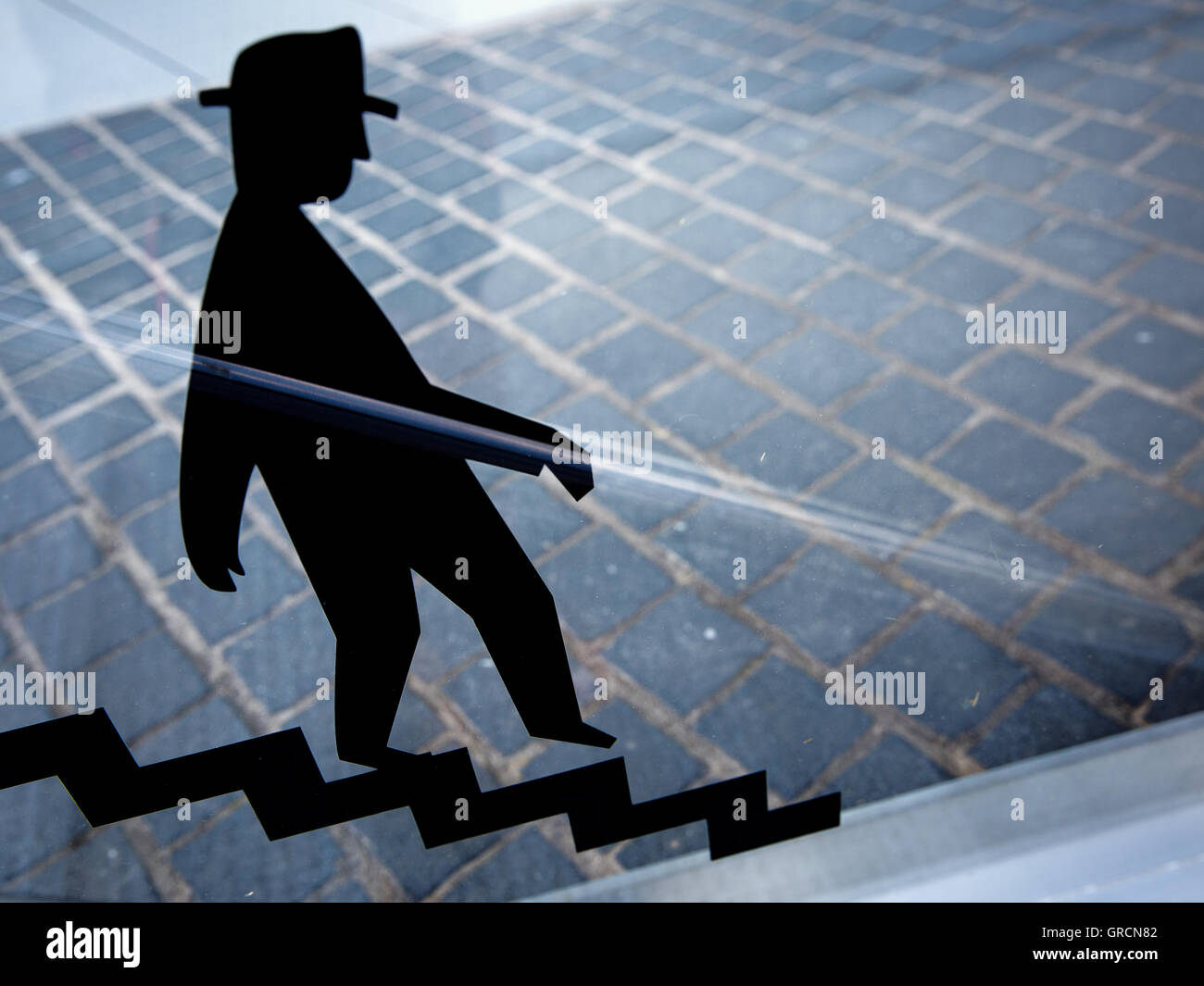 Symbolisches Bild, Treppe, Treppen Stockfoto