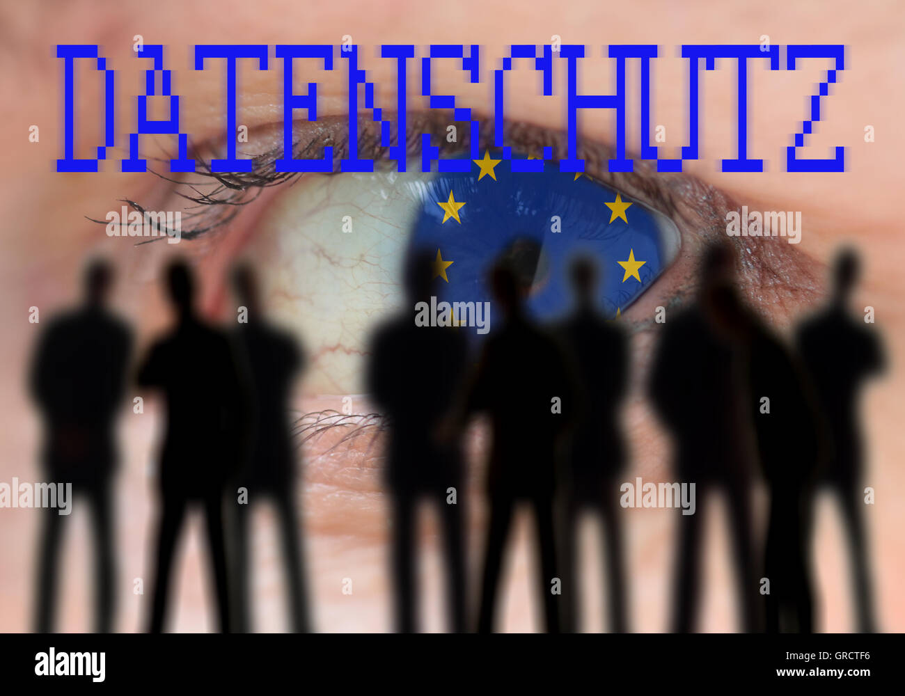 Neues Datenschutzgesetz In Eu Europäische Union Stockfoto