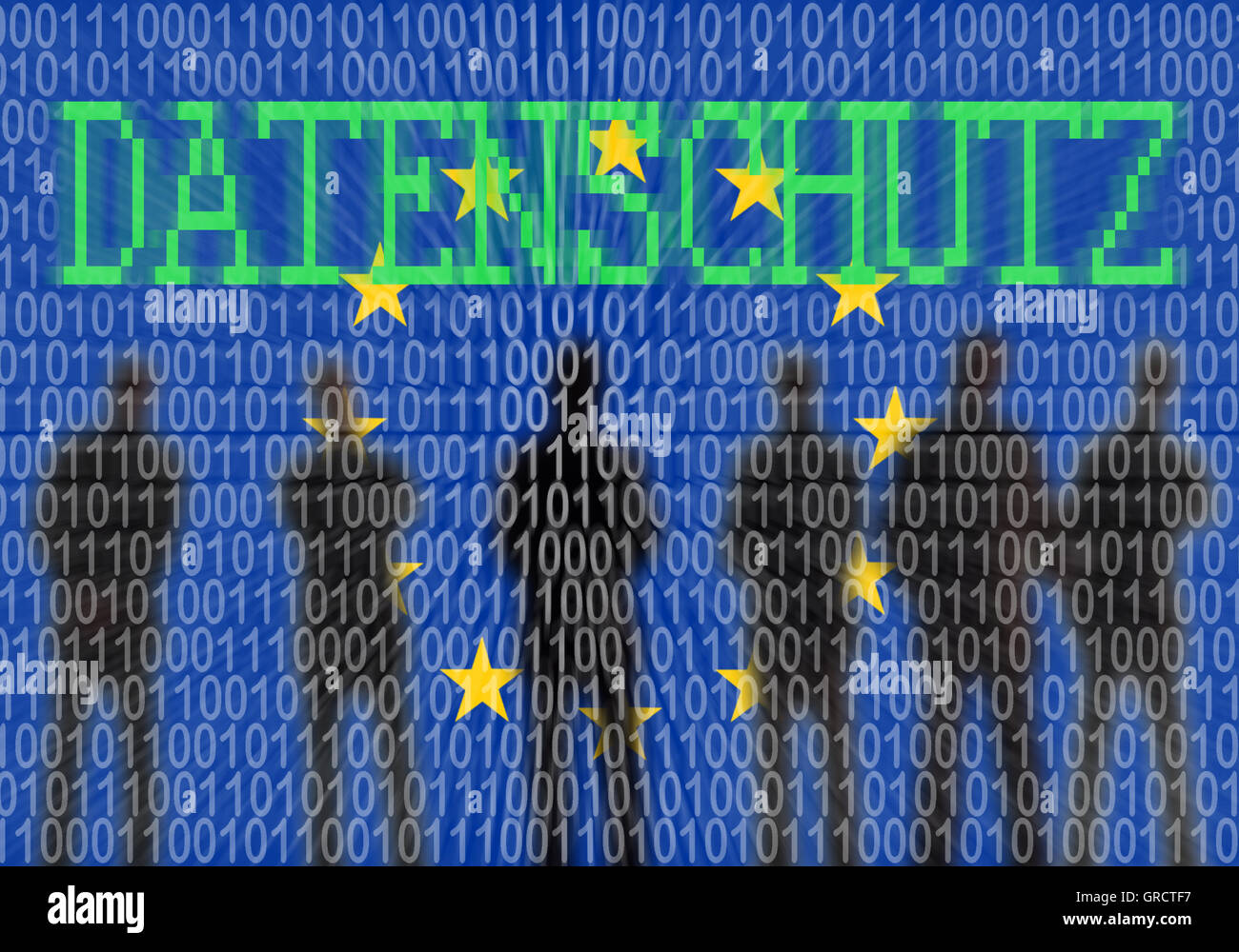 Neues Datenschutzgesetz In Eu Europäische Union Stockfoto
