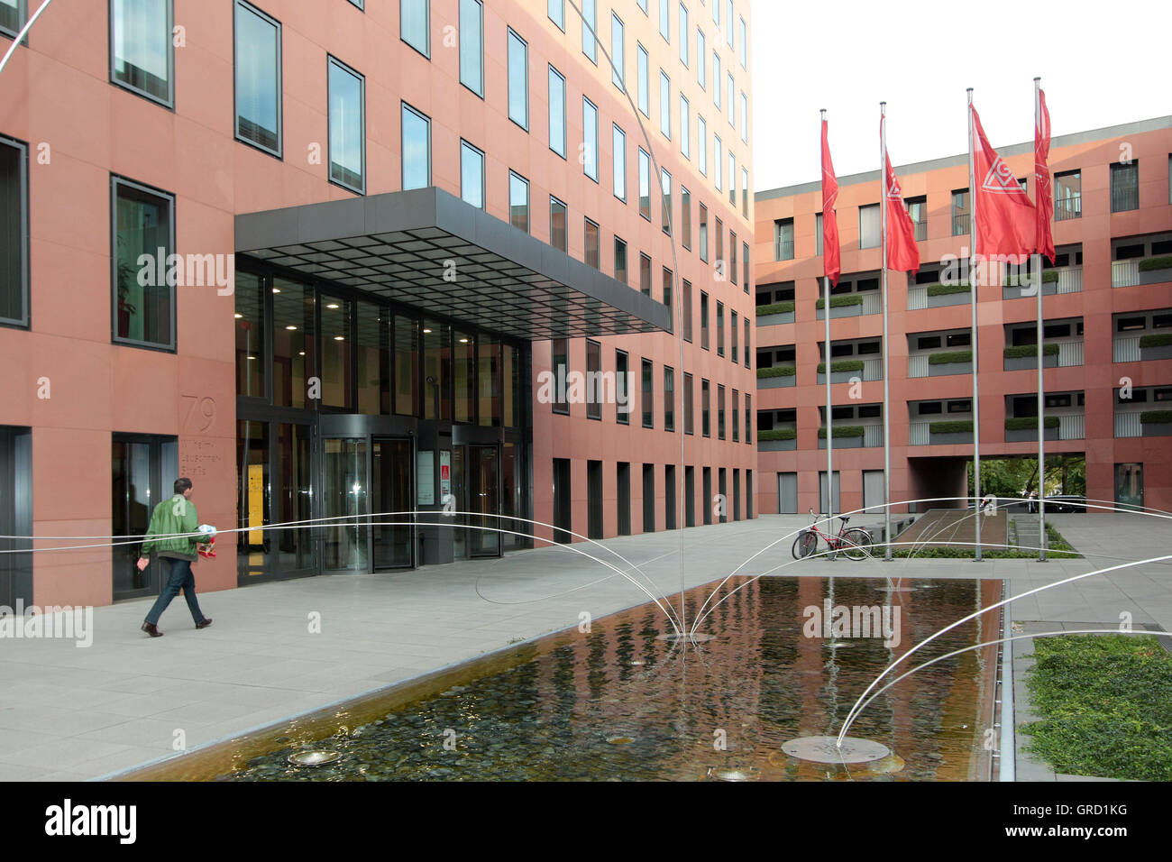Sitz der Metallarbeiter S Union Igm in Frankfurt Stockfoto